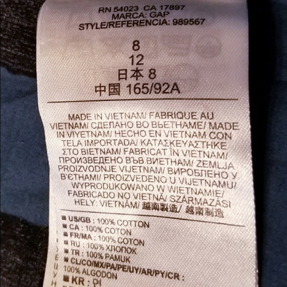 GAP camo-inspired shirt dress - Picture 3 of 3